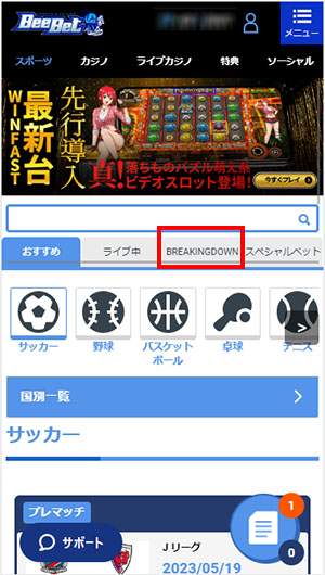 ブレイキングダウン8の賭け方