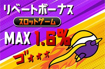 ビデオスロットのリベートボーナス