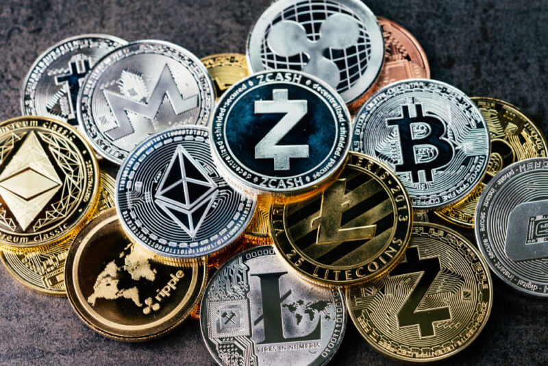いろいろな種類の仮想通貨